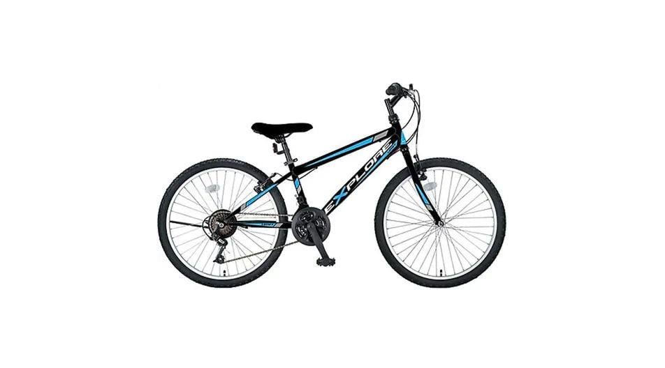 Ümit Explorer 24 Jant V 21 SRN Dağ Bisiklet Siyah Mavi