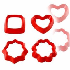 Aroma Bisküvi Kalıbı 4'lü Set G-24