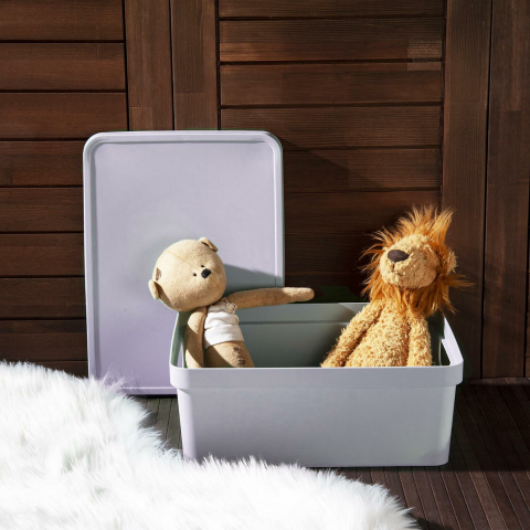 Winto Kapaklı, 27 Cm, Çok Amaçlı Plastik 11 Litre Kutu