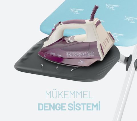 Gazella Ütü Masası Duty SM GZM 800DS Mavi