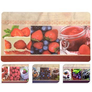 T.Concept Meyve Desenli Amerikan Servis 28x43 Cm