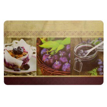 T.Concept Meyve Desenli Amerikan Servis 28x43 Cm