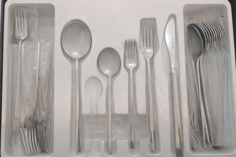 Panda Mare 60  Parça Çatal Kaşık Bıçak Takımı 12 kişilik