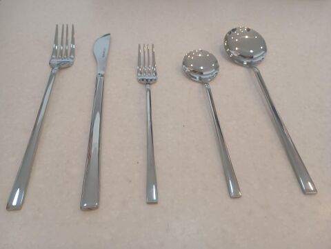 Panda Mare 60  Parça Çatal Kaşık Bıçak Takımı 12 kişilik