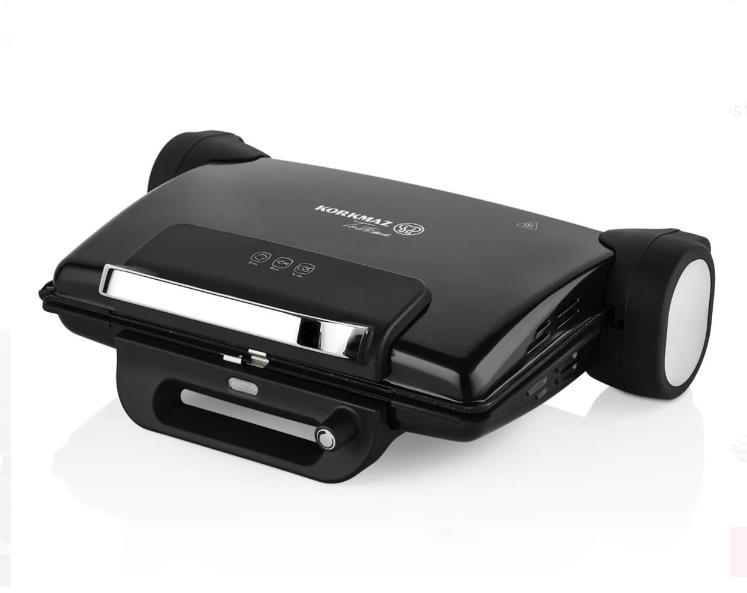 Korkmaz A811-05 Tostema Siyah Maxi Tost Makinesi