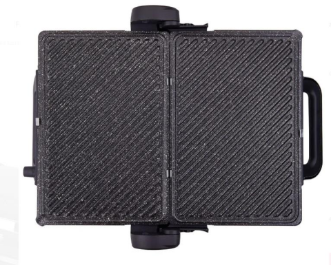 Korkmaz A811-05 Tostema Siyah Maxi Tost Makinesi