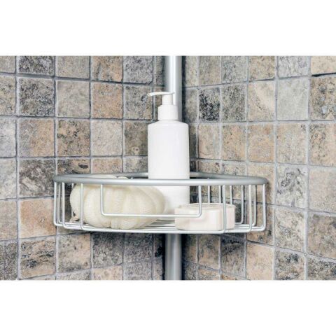 Aluminyum Köşe Rafı 3lü Yaylı M-N40-30