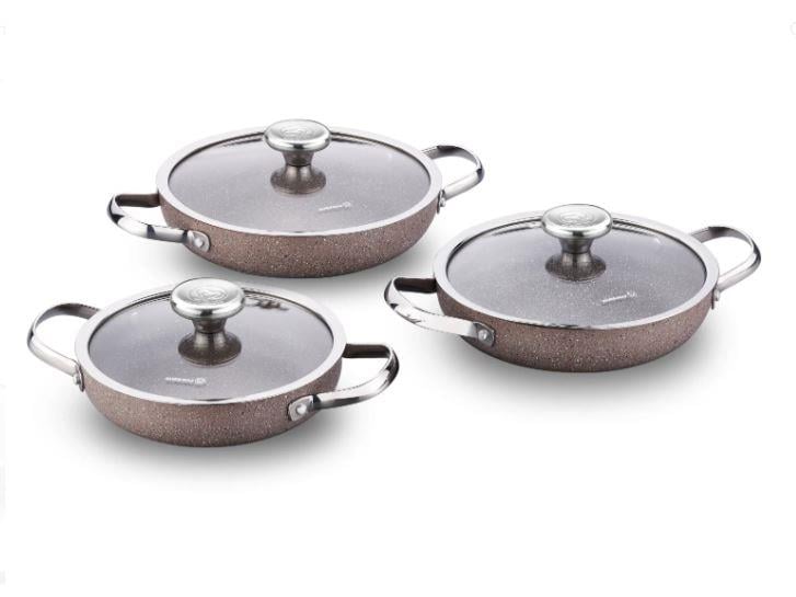 Korkmaz Browni 6 Parça Omlet Set A2920