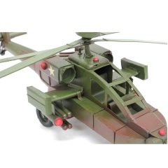 T.Concept Dekoratif Vintage Metal Savaş Helikopteri