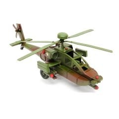 T.Concept Dekoratif Vintage Metal Savaş Helikopteri