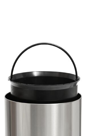 Prima Nova Lima 36 Lt Yarım Kapak Çöp Kovası Siyah M-E24-K06