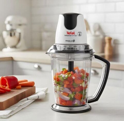 Tefal Masterchop Powelix Extra 6 Bıçaklı Doğrayıcı 1,5 L Hazneli 1000W
