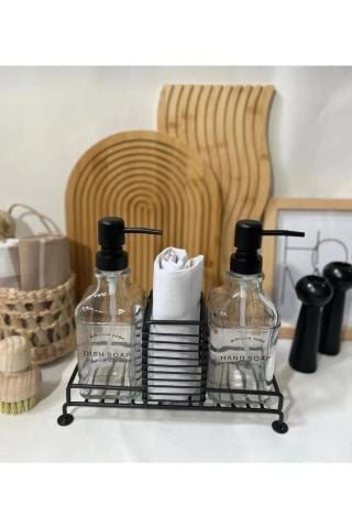 Mien Standlı 2’li Sabunluk Seti