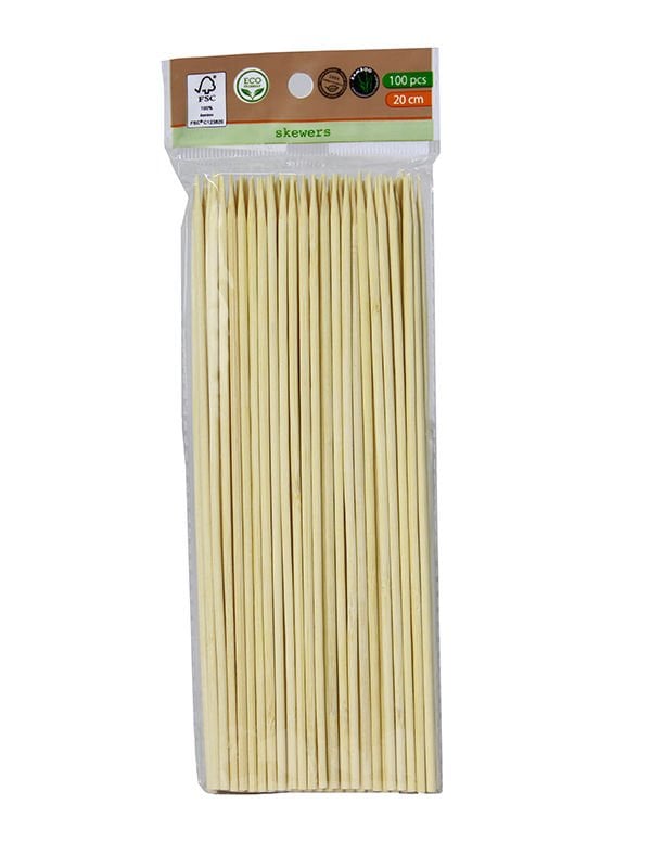 Koopman Bambu Çöp Şiş  20 Cm 100 Lü
