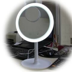 T.Concept Led Işıklı ve Fanlı Yuvarlak Makyaj Aynası