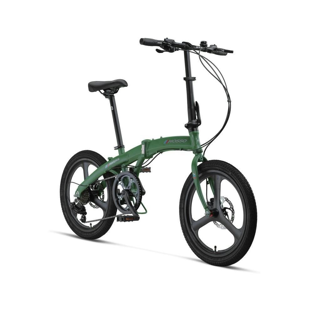 Mosso Marine 20 Jant 12-HYD-7SPD Katlanır Bisiklet Mat Race Green