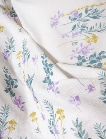 Cotton Box Estiva Tek Kişilik Pike Takımı Twig Mint