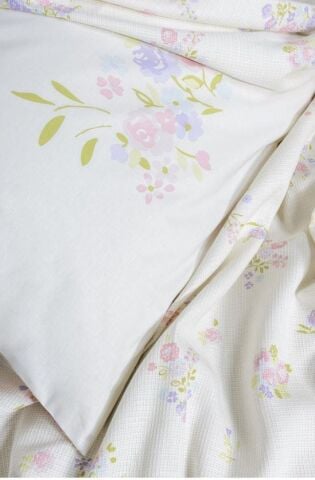 Cotton Box Estiva Tek Kişilik Pike Takımı Petal Pembe