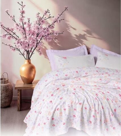 Cotton Box Estiva Çift Kişilik Pike Takımı Winsome Lila