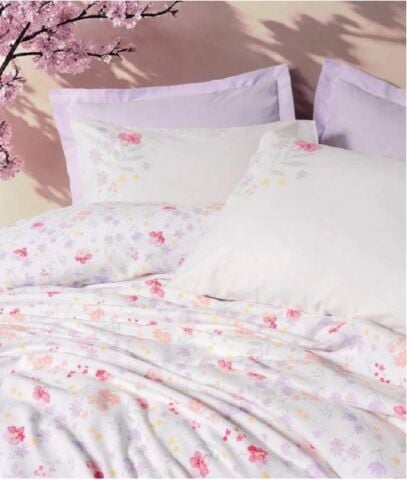 Cotton Box Estiva Çift Kişilik Pike Takımı Winsome Lila