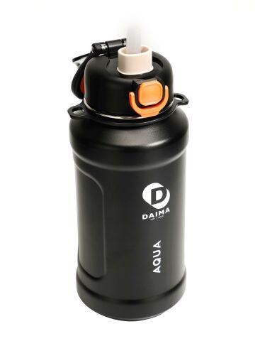 Daima Aqua Termos Siyah 1000 ml