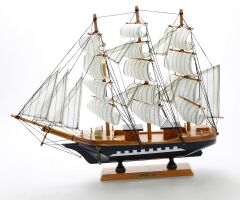 T.Concept El Yapımı Ahşap Maket Gemi 40 cm Asorti
