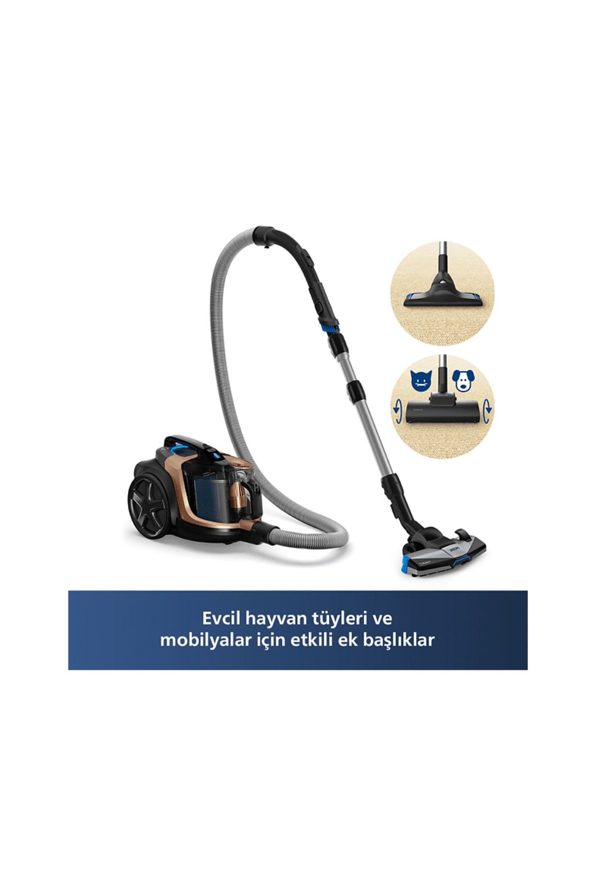 Philips XB7151/07 Marathon Daily Toz Torbasız Süpürge