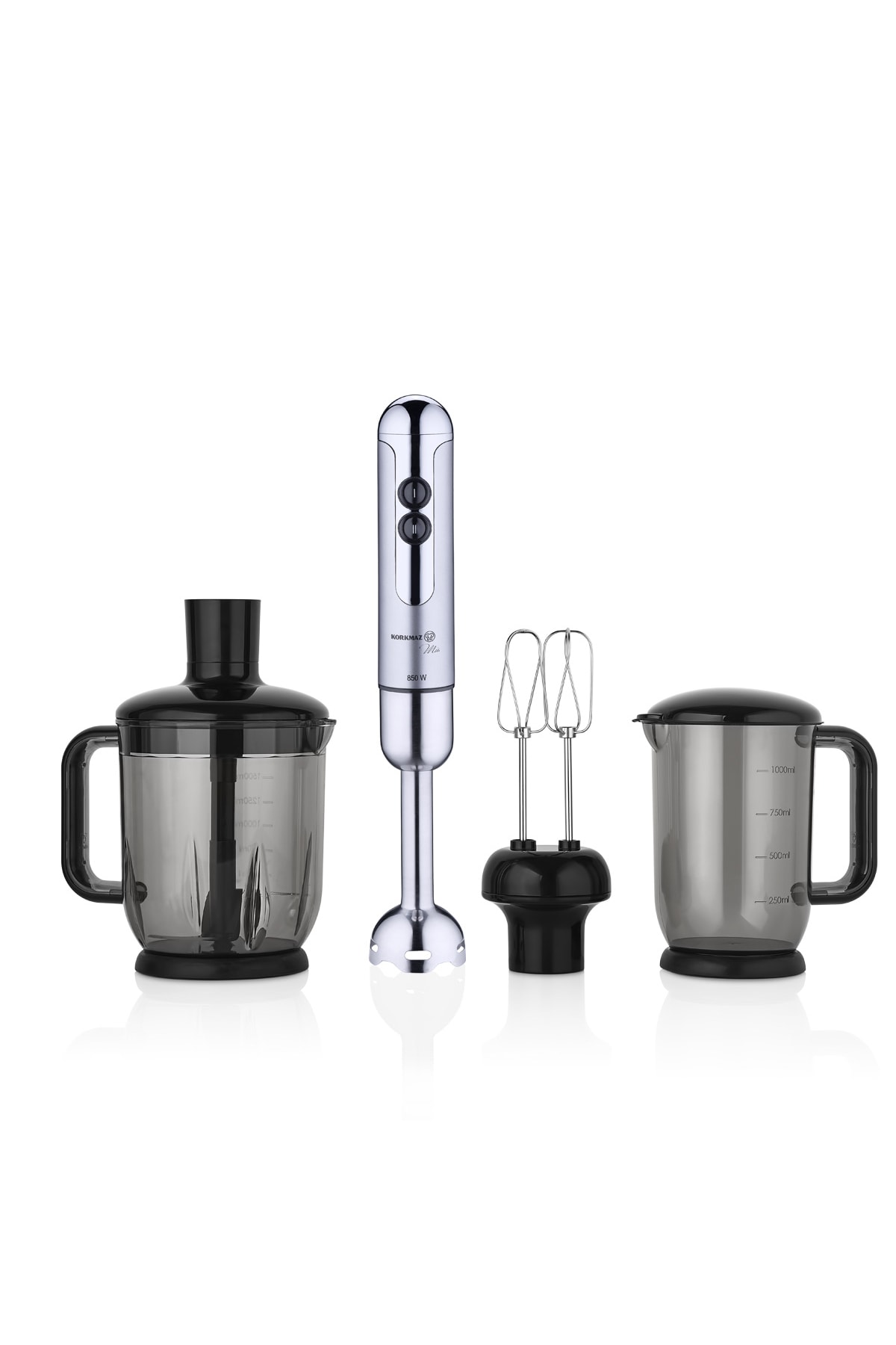 Korkmaz Mia Mega Blender Set Inox/Krom A447-16