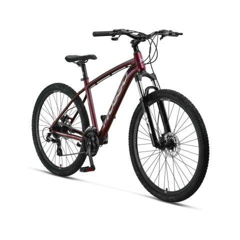 Mosso Raceline 27 Jant 18K H.Disk 24V Dağ Bisikleti Bordo Gri