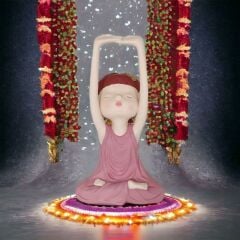 T.Concept Yoga Yapan Kadın Biblosu Küçük Pembe