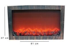 T.Concept Led Işıklı Dekoratif Şömine 61*37 cm