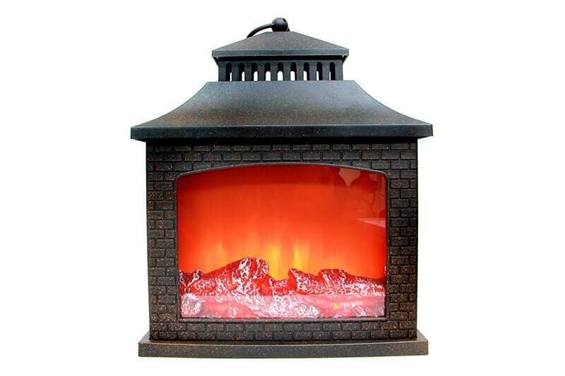 T.Concept Led Işıklı Dekoratif Şömine 30*13 cm