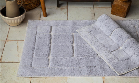 AP 2li Brıcks Gri Banyo Paspas