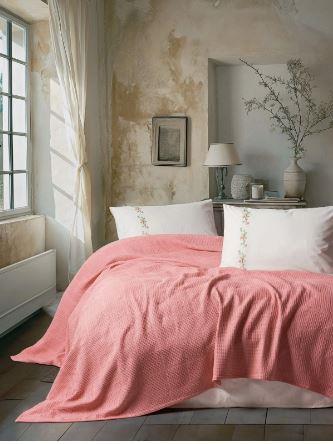 Cotton Box Spin Çift Kişilik Pike Takımı Joyce Mercan