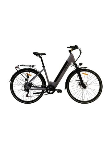 Bisan Moon S-26 700C 47 CM Elektrikli Bisiklet Metalik Gri Siyah