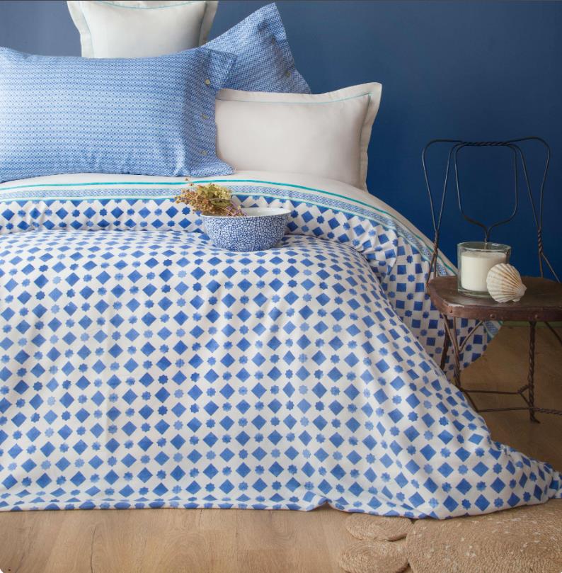 AP Çift Kişilik Tencel Terra İndigo Nevresim Takımı