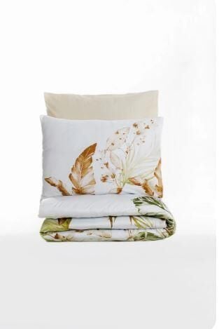 Cotton Box Saten Çift Kişilik Nevresim Takımı Luster Bej