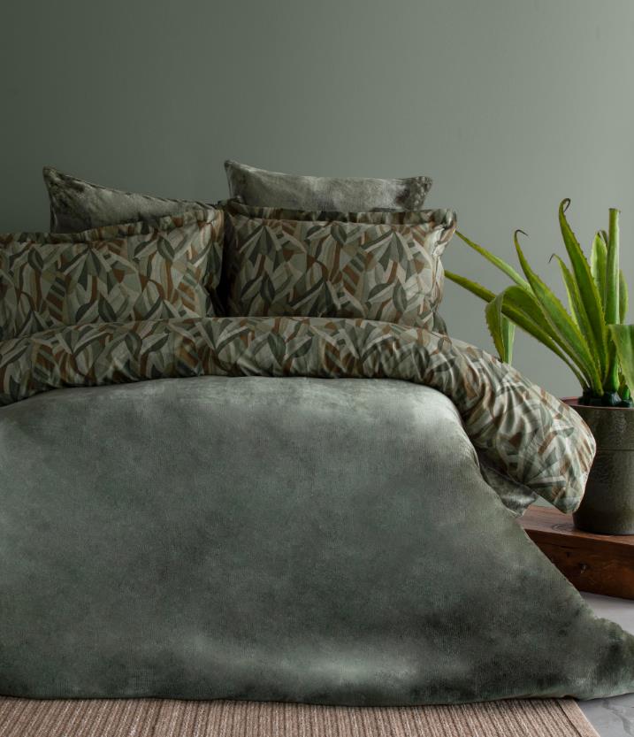 AP Çift Kişilik MyTouch Darcy Olive Nevresim Takımı