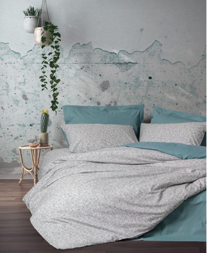 Cotton Box Petite Çift Kişilik Lastikli Çarşaflı Nevresim Takımı June Mint
