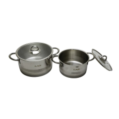 T.Concept Oms Dyanıklı Paslanmaz Çelik 8 Parça Tencere Seti