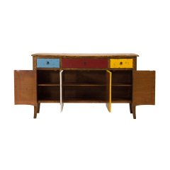 Tmall Home Design 3 Çekmeceli ve 4 Kapılı Ahşap Dolap