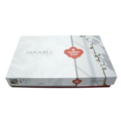 Cotton Box Jakarlı Papina Çift Kişilik Pike Takımı Taş