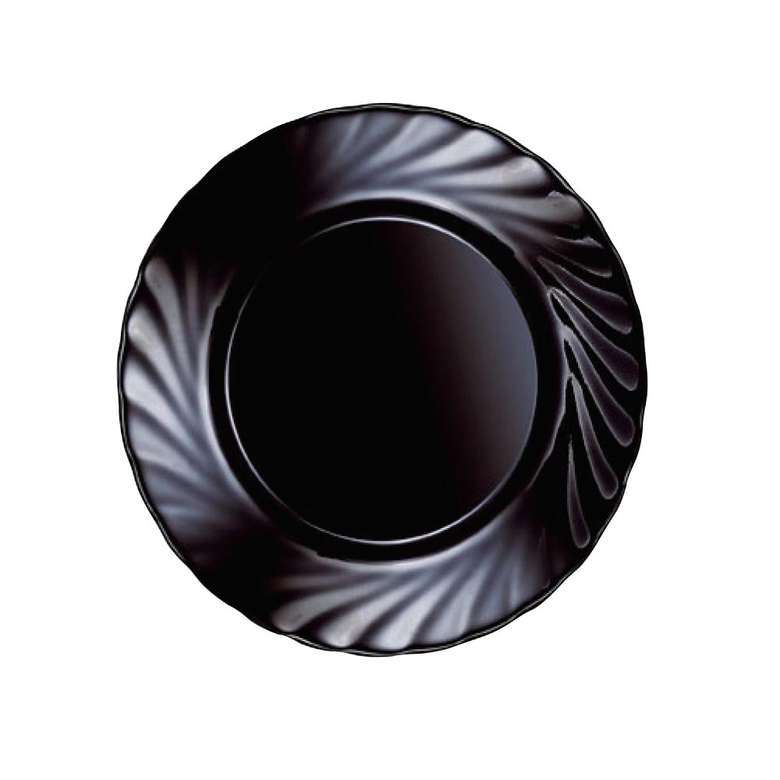 Arc Temperli Trianon Siyah Çukur Tabak 22 cm