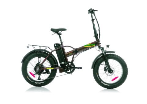 Corelli Broster Valco 20 42 Folding Fat Elektrikli Bisiklet Metalik kahve