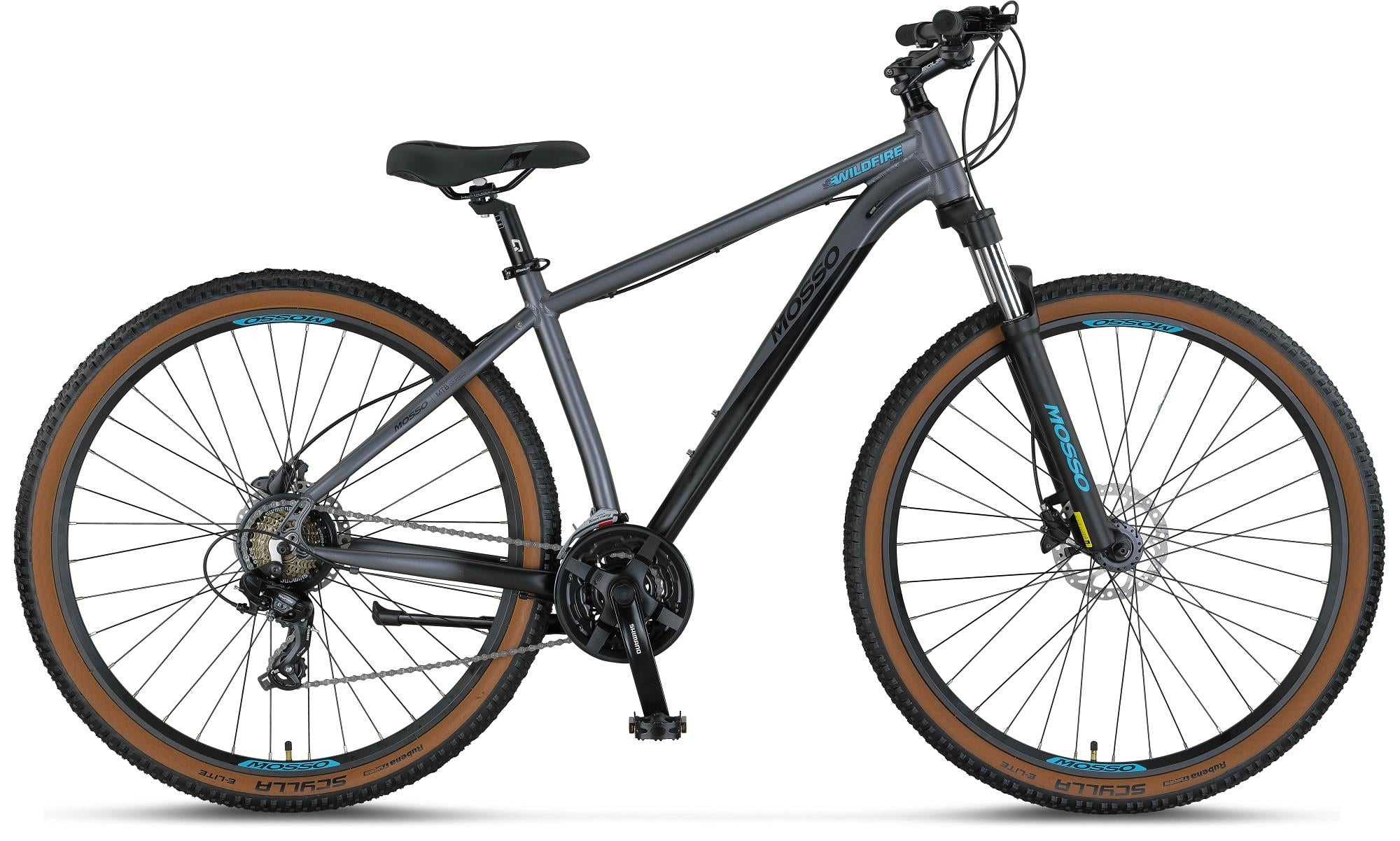 Mosso Wildfire 29 Jant LTD 18K H.Disk 21Vites Dağ Bisiklet Mat Antrasit