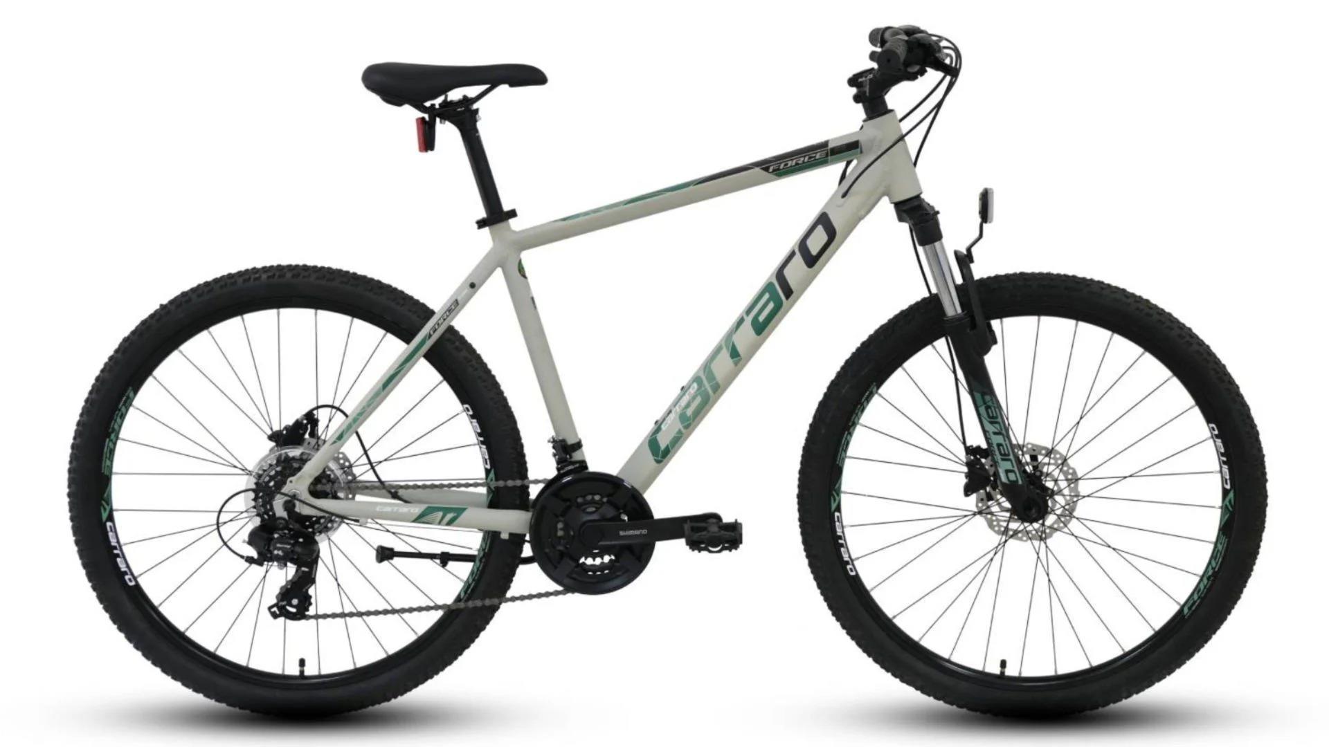Carraro Force 920 480H 21-V Hd Dağ Bisikleti Mat Gri Yeşil