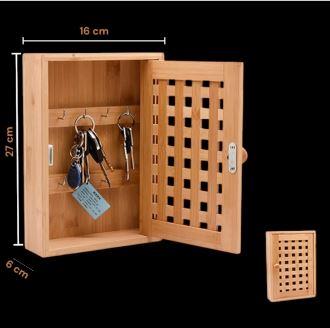 Mien-7B53 Bambu Anahtarlık Dolabı