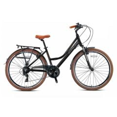 Kron CX 300 28 HD 15 Şehir Bisikleti Mat Siyah-Gri-Kahverengi