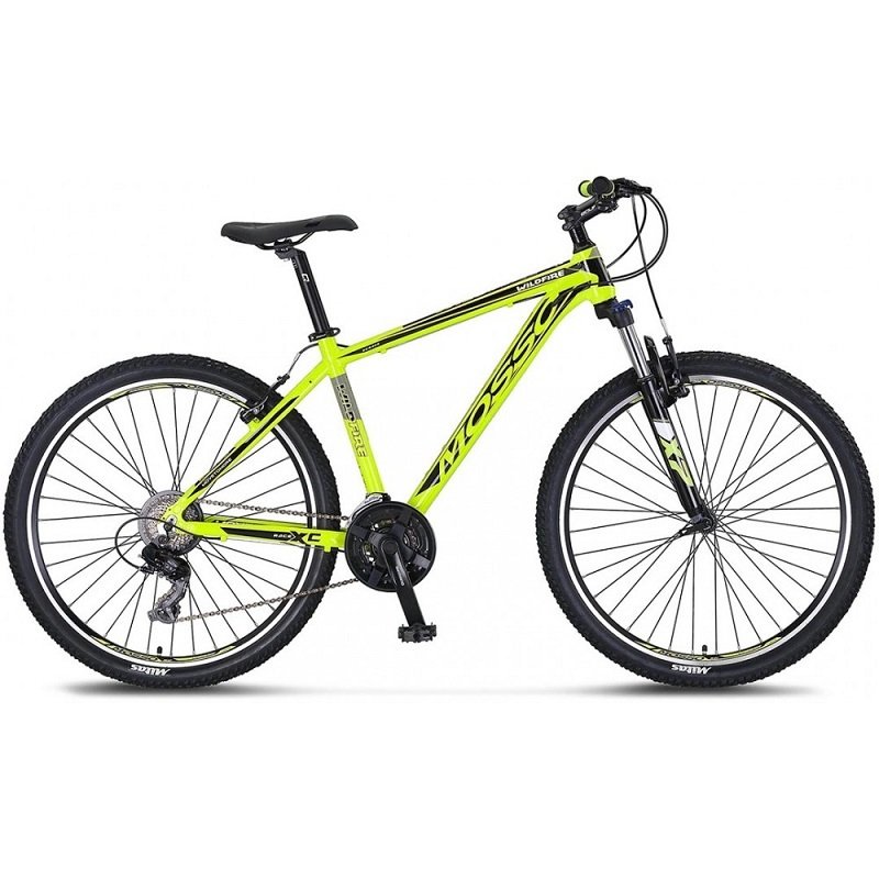 Mosso Wildfire 29 Jant V 18'' 21 Vites Dağ Bisikleti Lime - Siyah