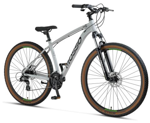Mosso Raceline 27.5 Jant 18K H.Disk 24 Vİtes Dağ Bisikleti Nardo Grey